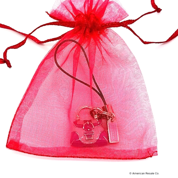 Vintage COACH Mini Purse Charm Lanyard,Cell Phone Charm,add to keychain - Picture 10 of 10